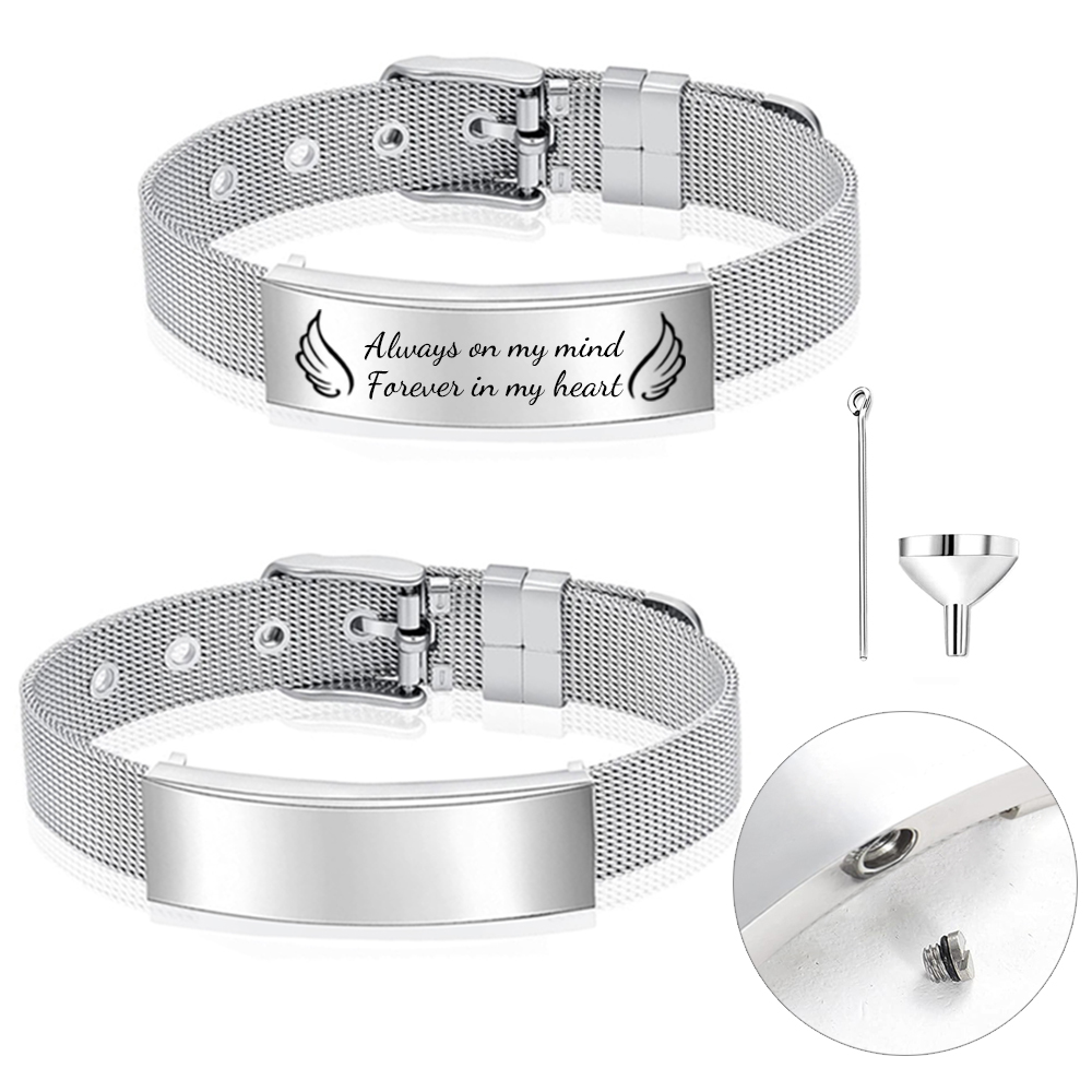 Jewelry Watches Men - Biżuteria kremacyjna Bransoletka z urną dla