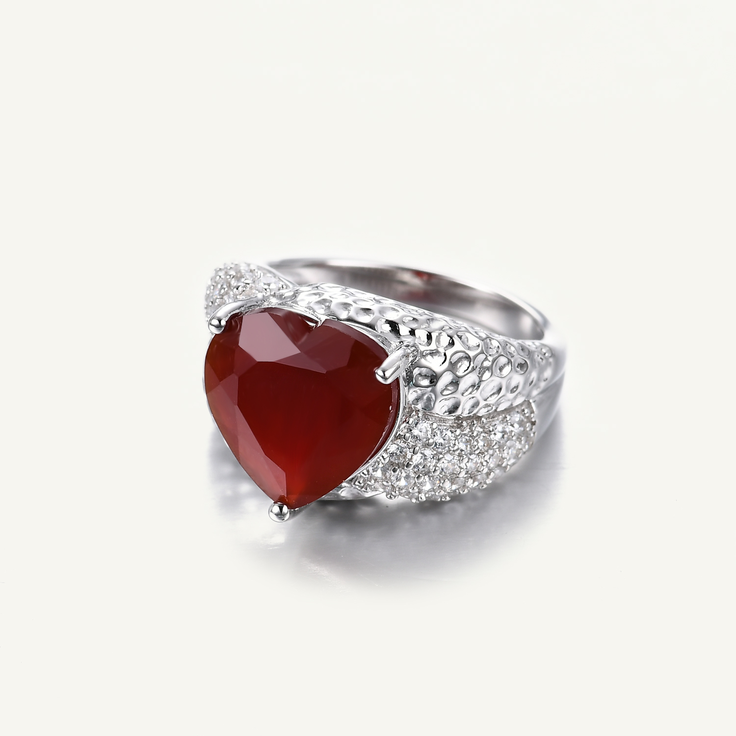 Mens Signet Ring - GEM'S balet 925 Sterling Silver sygnet