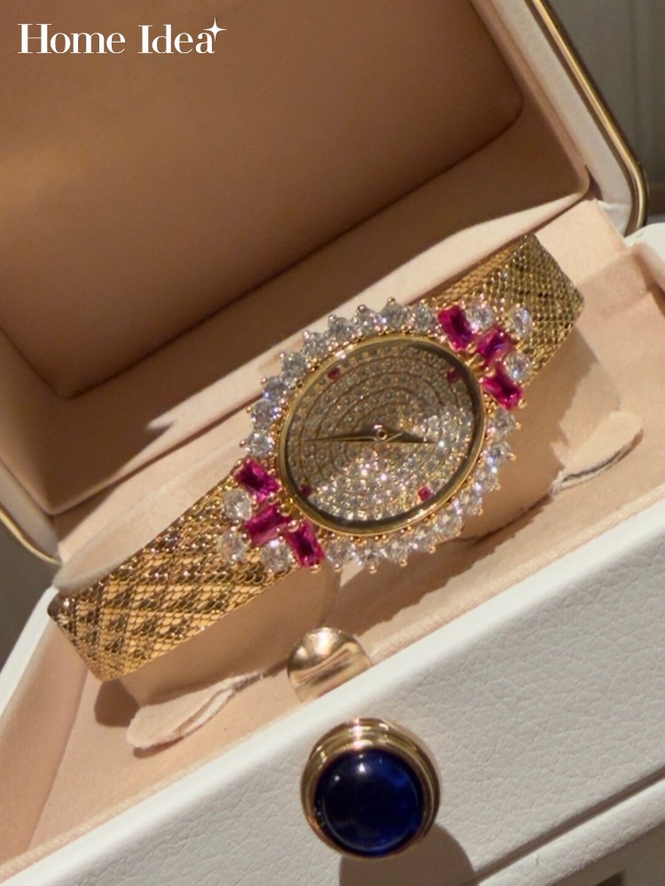 Jewelry Watches For Ladies - Zegarek damski vintage o owalnym kształcie,