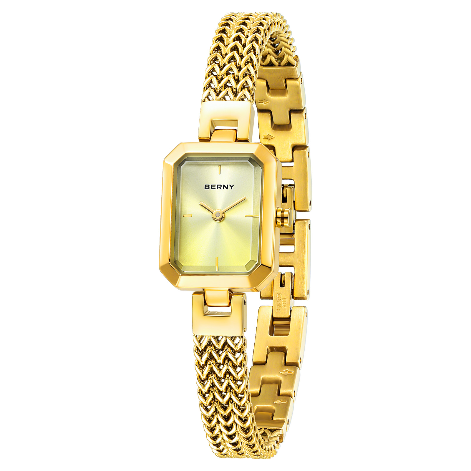 Jewelry Watches For Ladies - BERNY złoty zegarek dla kobiet Mini