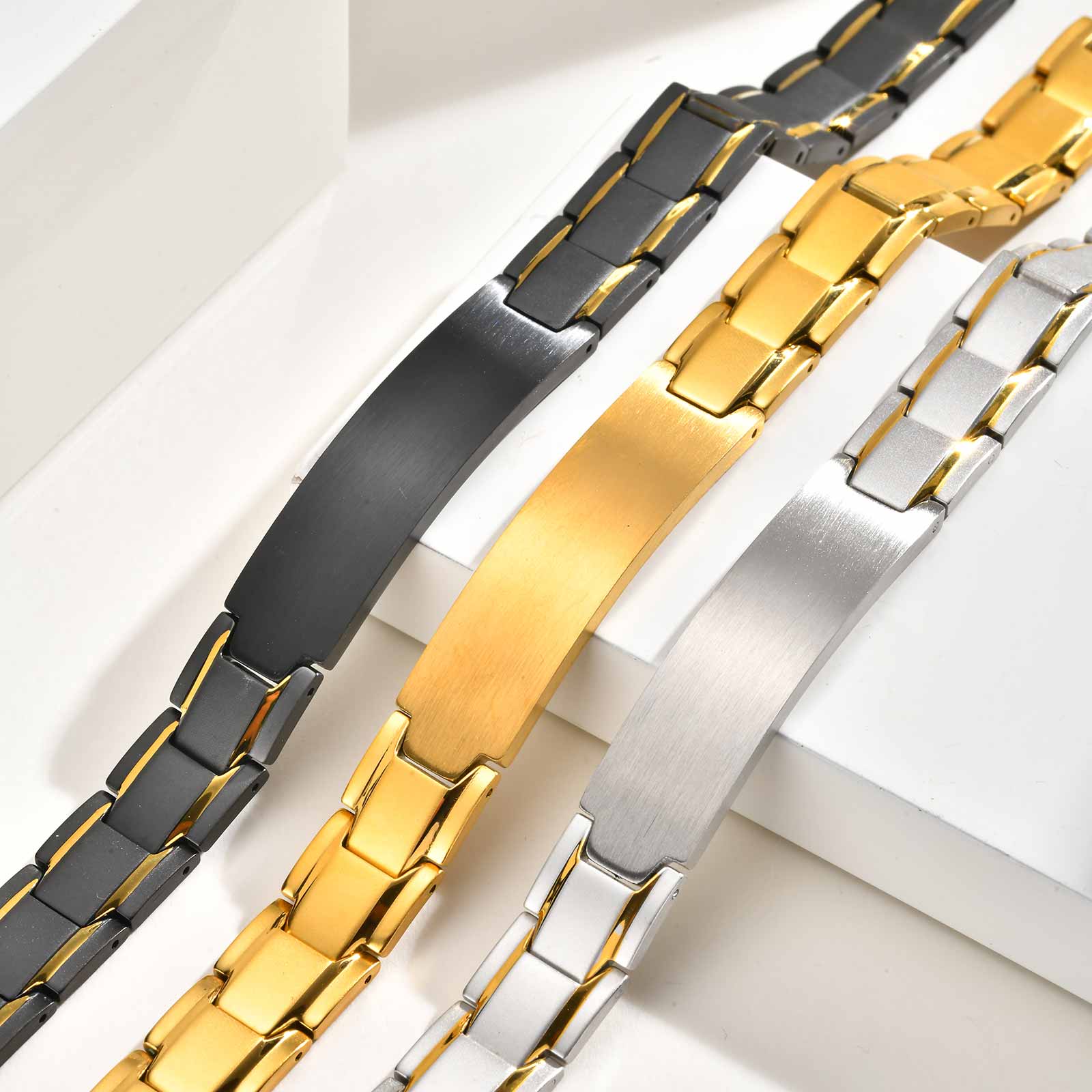 Bransoletka męska ze stali nie – Jewelry Watches Men recenzja i cena