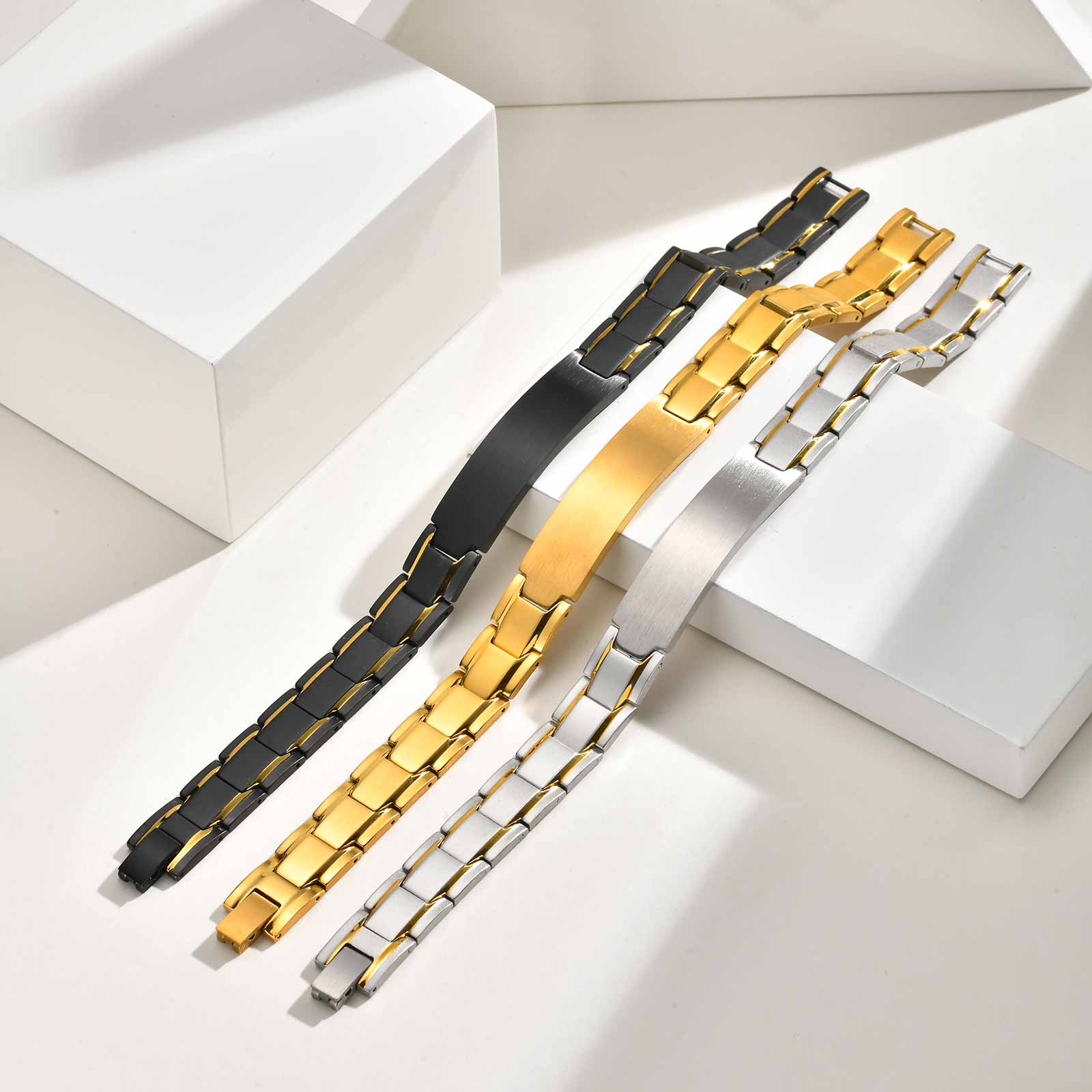 Bransoletka męska ze stali nie – Jewelry Watches Men recenzja i cena