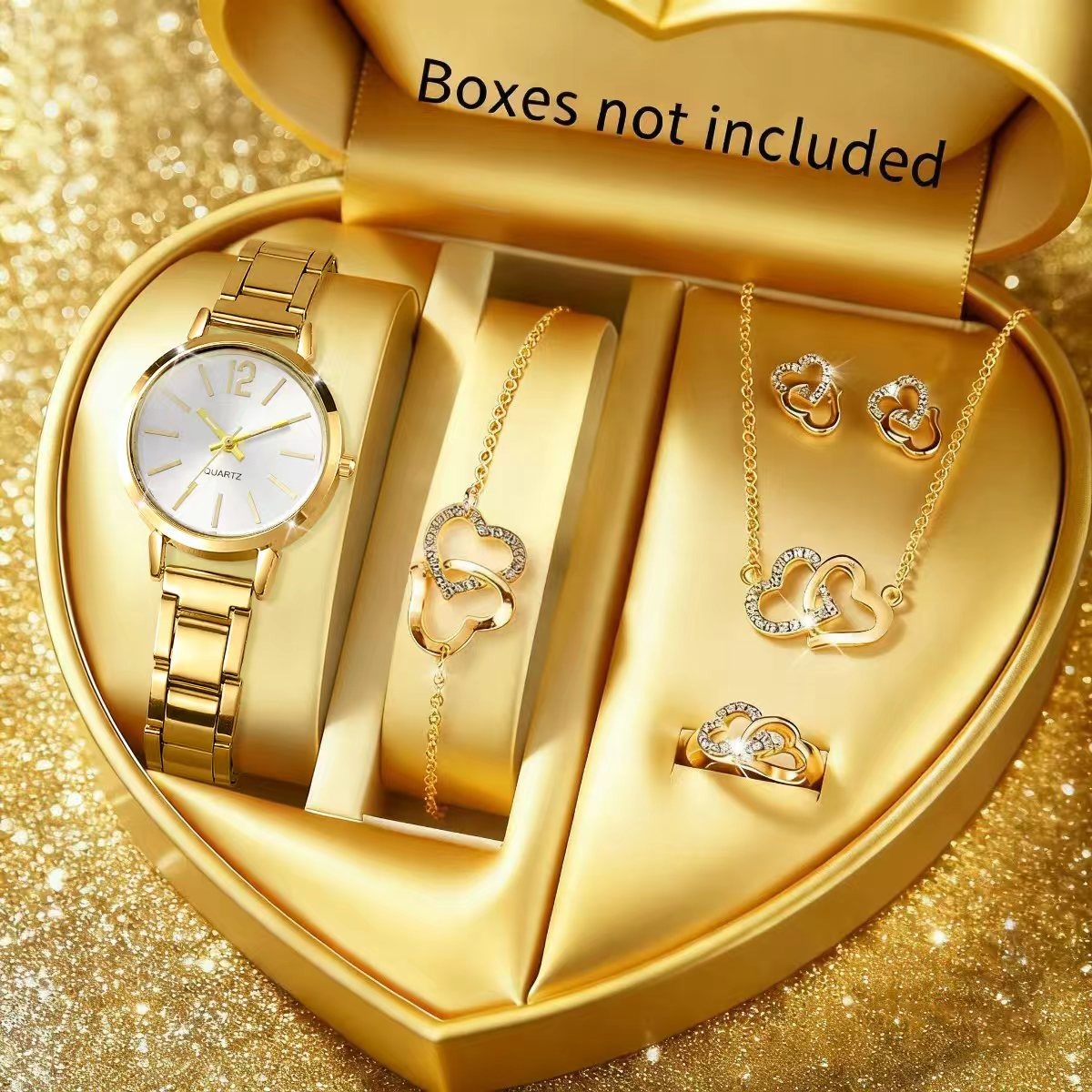 6 SZTUK Modny Damski Zegarek K – Jewelry Watches For Ladies recenzja i cena