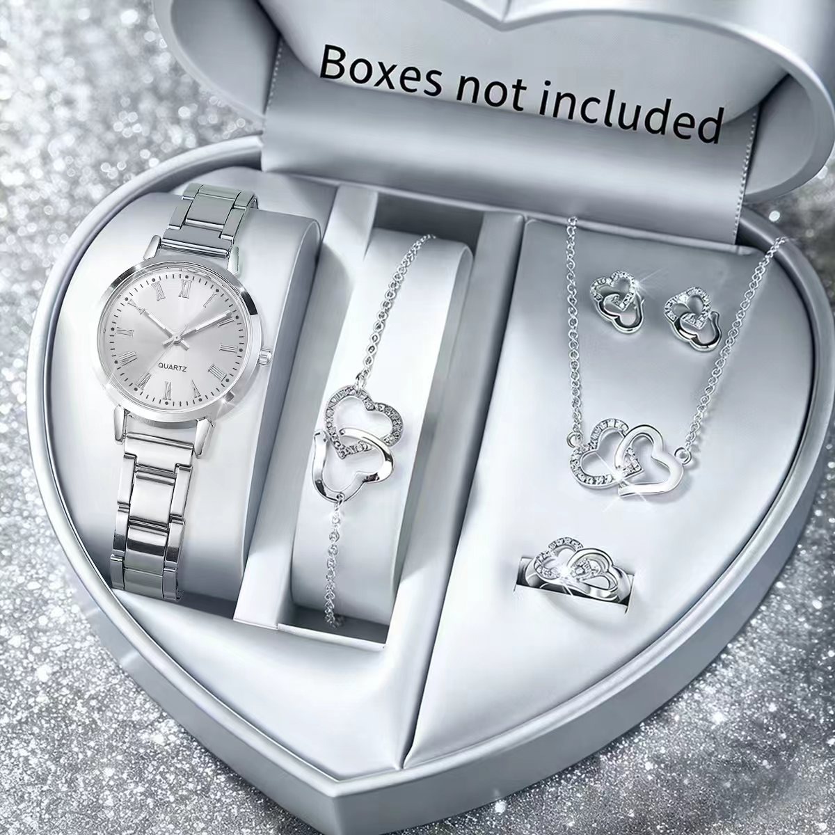 6 SZTUK Modny Damski Zegarek K – Jewelry Watches For Ladies recenzja i cena