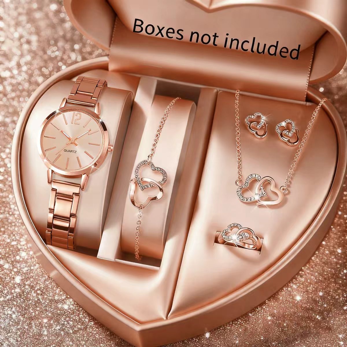 6 SZTUK Modny Damski Zegarek K – Jewelry Watches For Ladies recenzja i cena