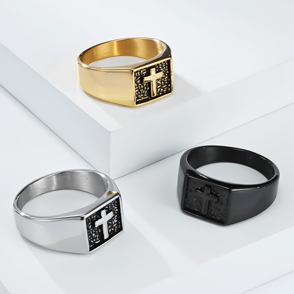 Pierścień męski Somen Vintage  – Mens Signet Ring recenzja i cena