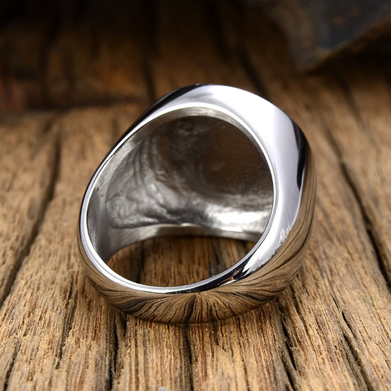 Klasyczne drzewo windy sygnet  – Mens Signet Ring recenzja i cena