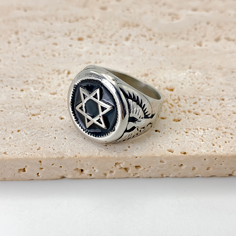 Pierścień męski w stylu vintag – Mens Signet Ring recenzja i cena