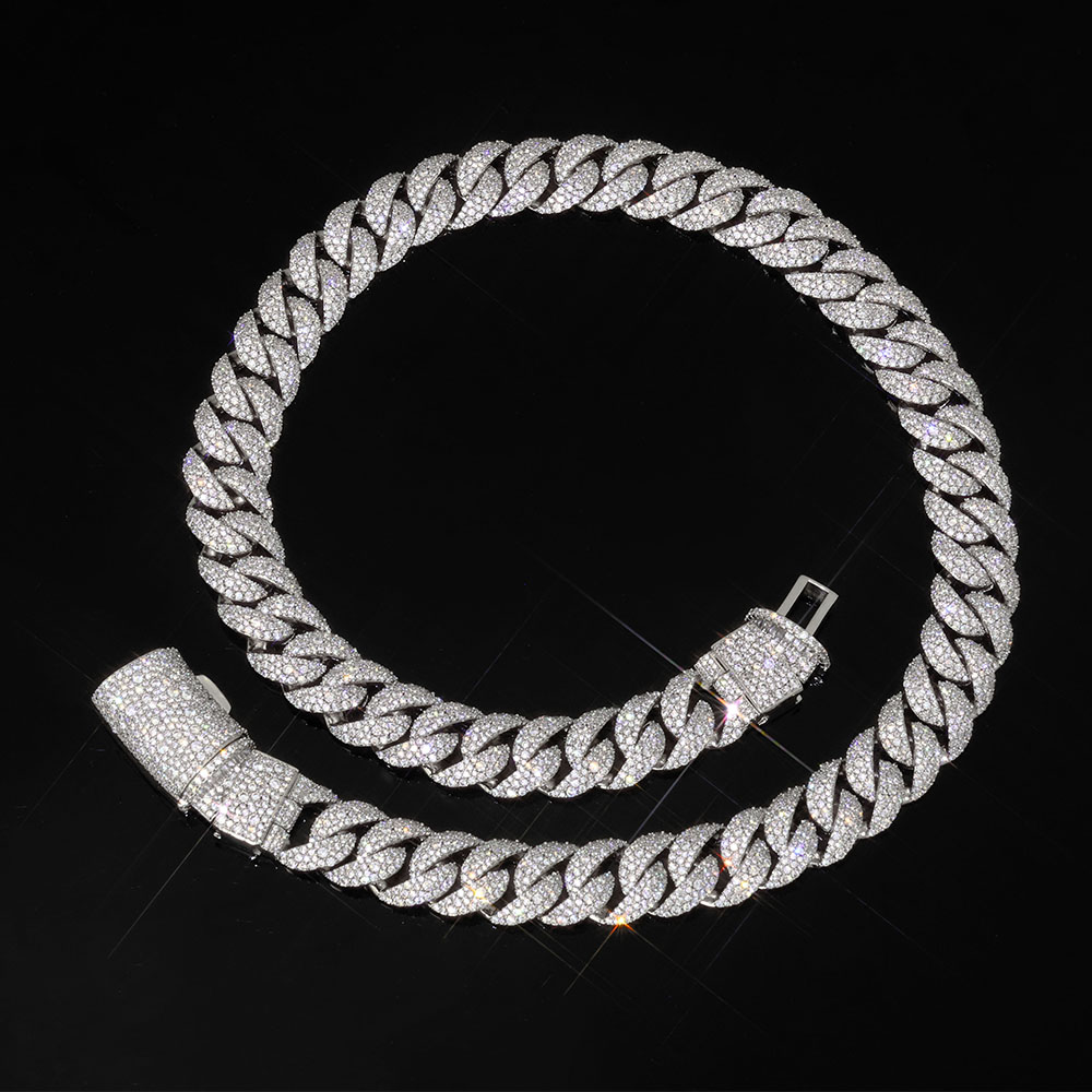 Naszyjnik typu Cuban Link, 14m – Hip Hop Chain Necklace recenzja i cena