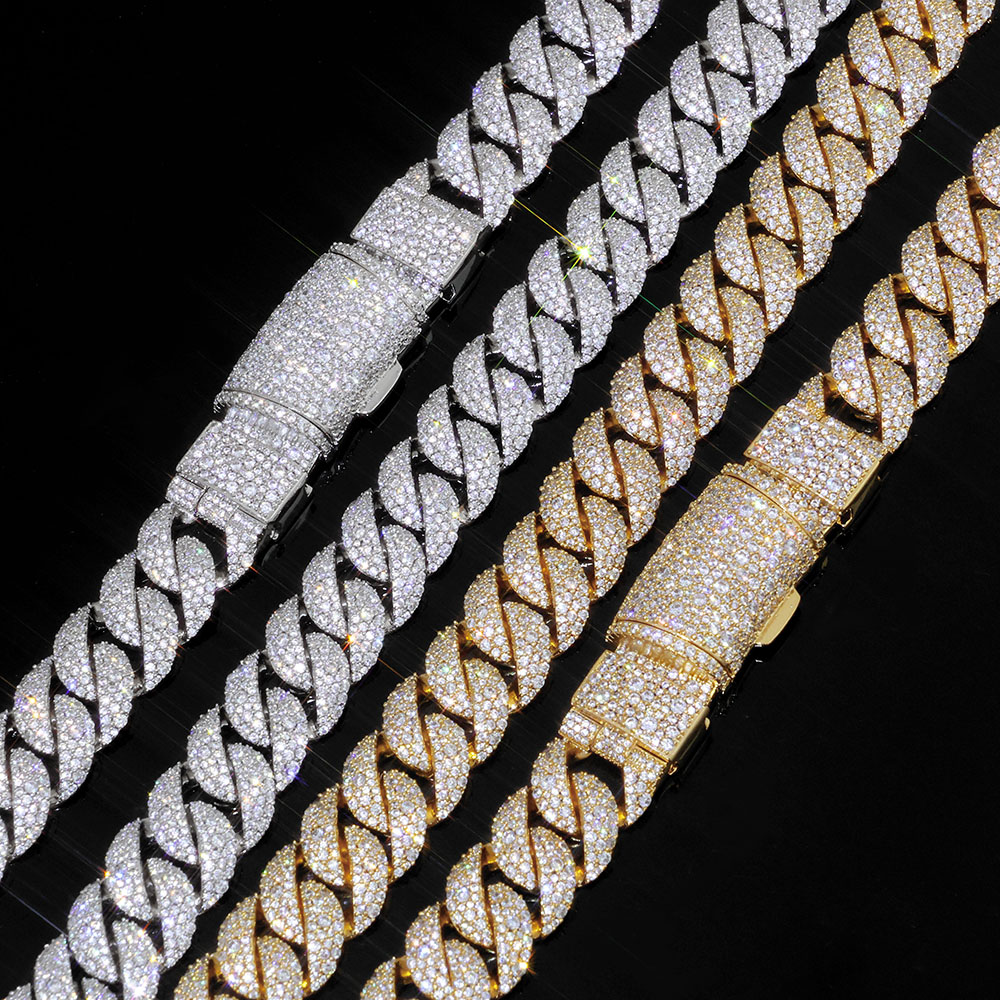 Naszyjnik typu Cuban Link, 14m – Hip Hop Chain Necklace recenzja i cena