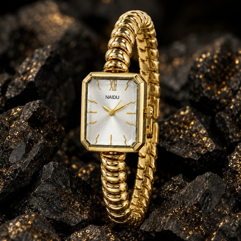 Złoty zegarek damski NAIDU, mi – Jewelry Watches For Ladies recenzja i cena