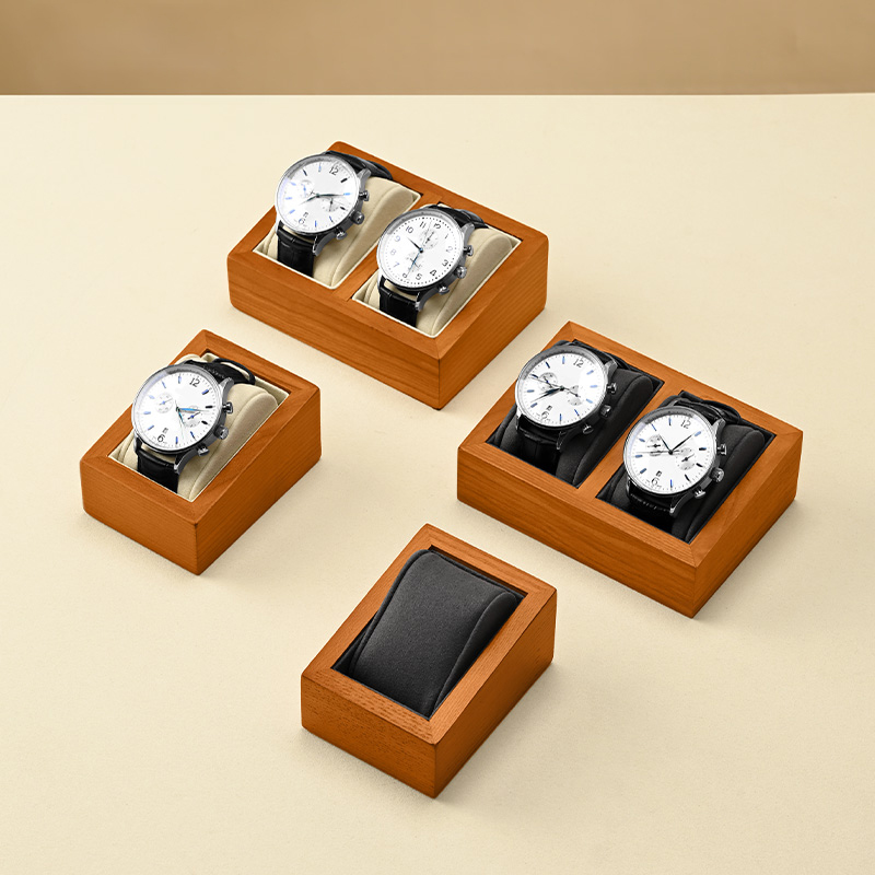 MISHITU Solidne Drewniane Pude – Jewelry Watches Men recenzja i cena