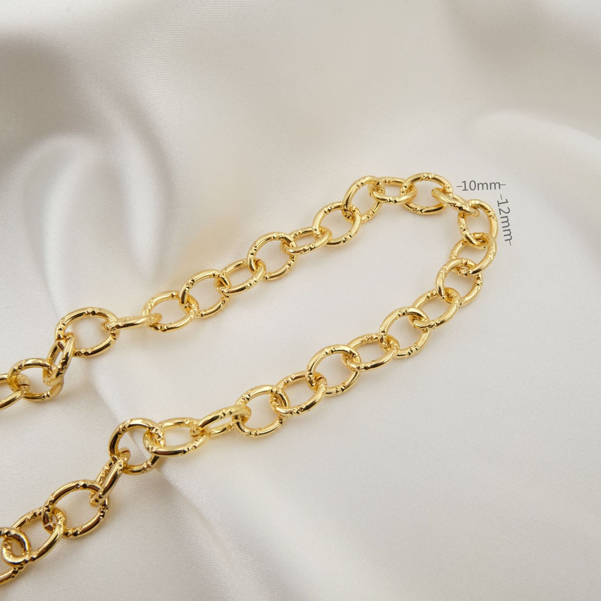 WT-BC199 Pozłacany 18K Złotem  – Hip Hop Chain Necklace recenzja i cena
