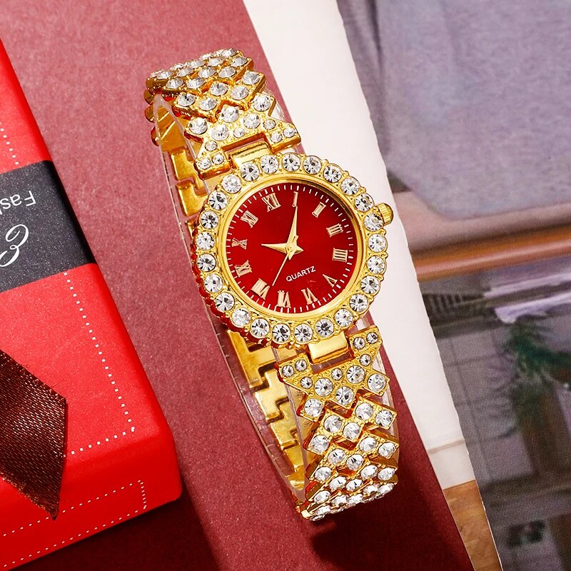 Złoty luksus zegarek damski pi – Jewelry Watches For Ladies recenzja i cena