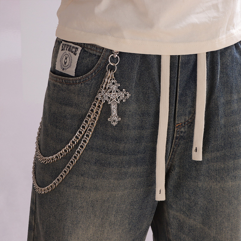 Moda Punk Metalowy łańcuszek d – Hip Hop Chain Necklace recenzja i cena