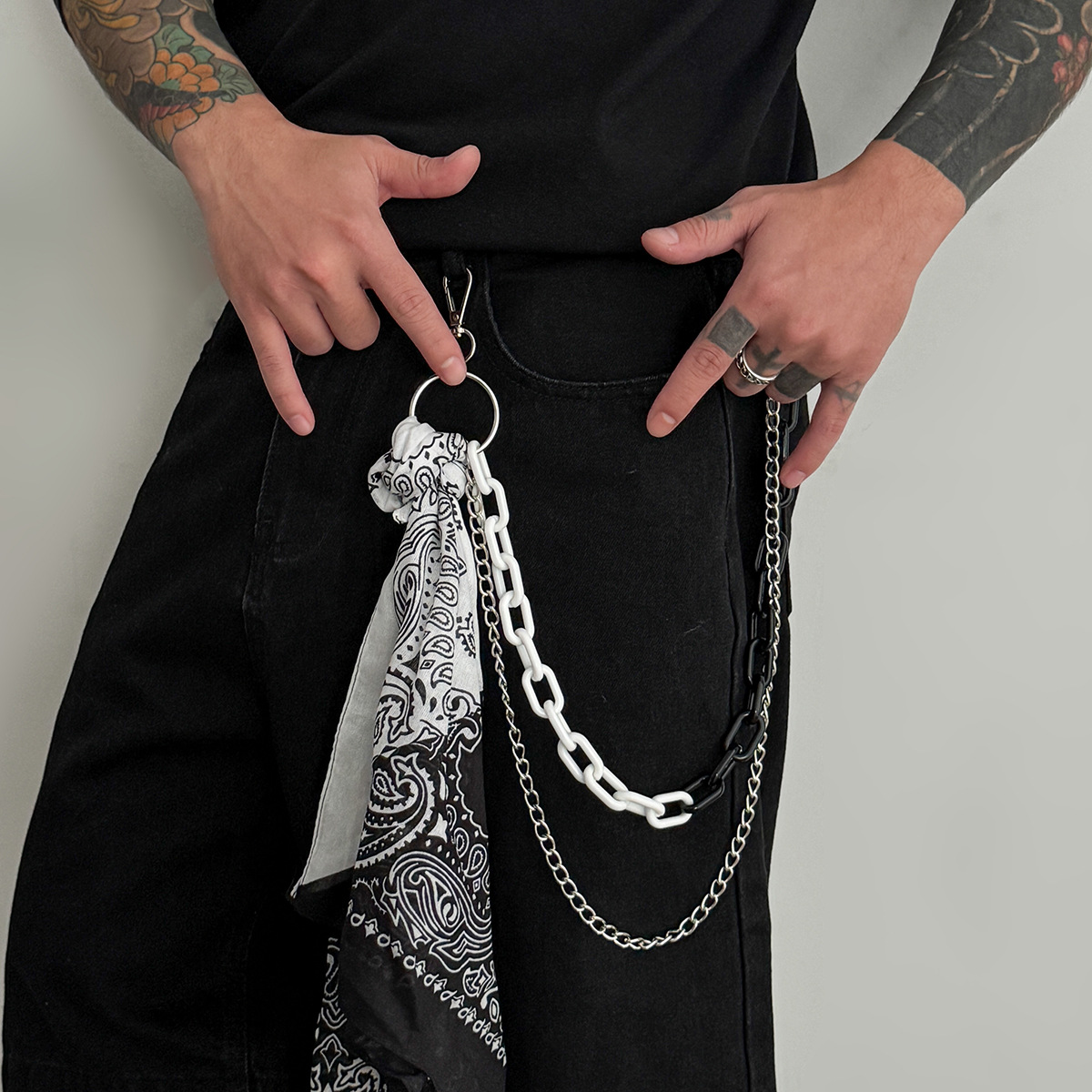 Łańcuch do spodni w stylu pais – Hip Hop Chain Necklace recenzja i cena