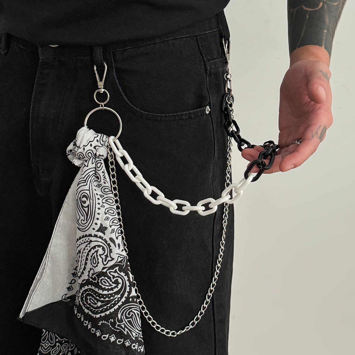 Łańcuch do spodni w stylu pais – Hip Hop Chain Necklace recenzja i cena