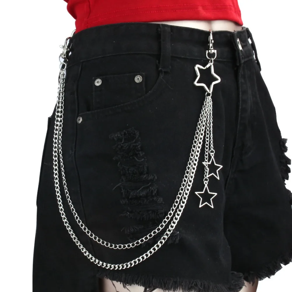 Urok Srebrny kolor Stal nierdz – Hip Hop Chain Necklace recenzja i cena