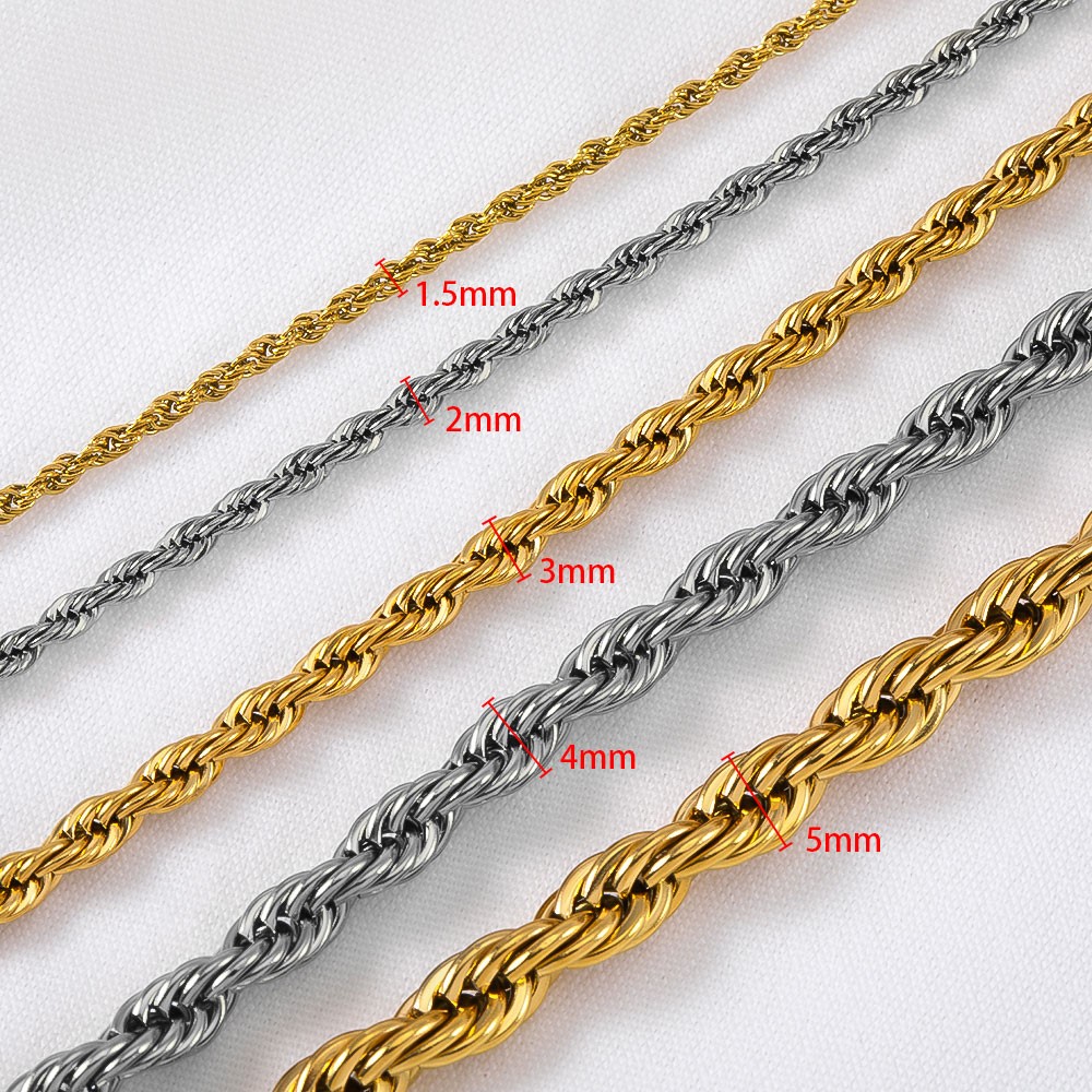 0.5/1 Metr Stal Nierdzewna Skr – Hip Hop Chain Necklace recenzja i cena