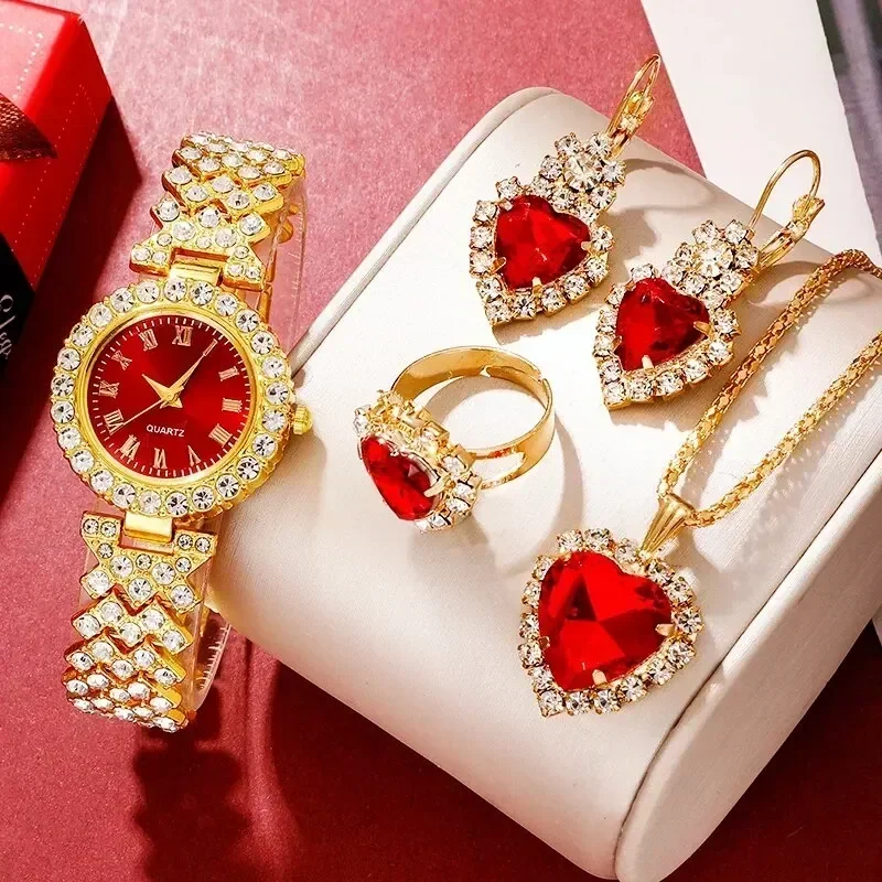 Złoty luksusowy zegarek damski – Jewelry Watches For Ladies recenzja i cena