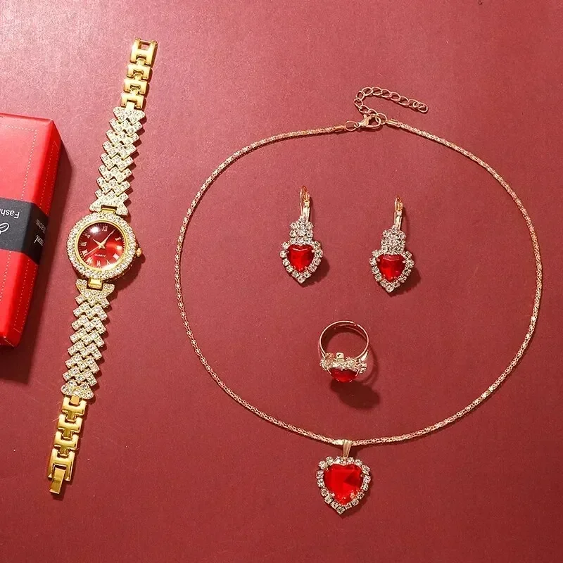 Złoty luksusowy zegarek damski – Jewelry Watches For Ladies recenzja i cena