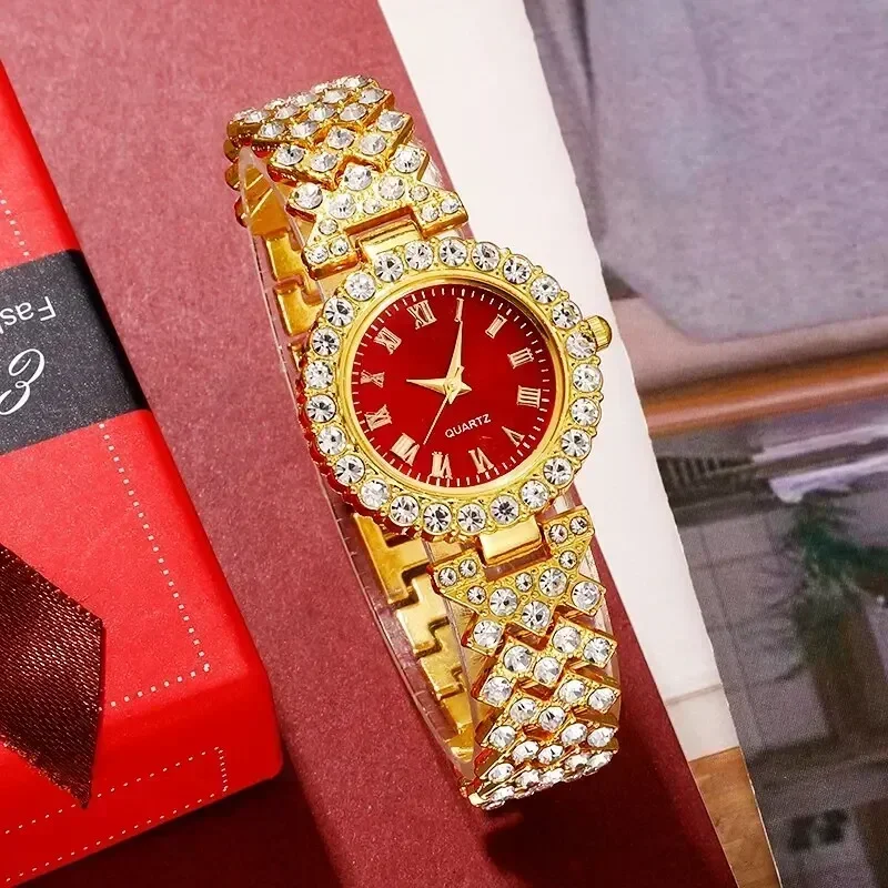 Złoty luksusowy zegarek damski – Jewelry Watches For Ladies recenzja i cena