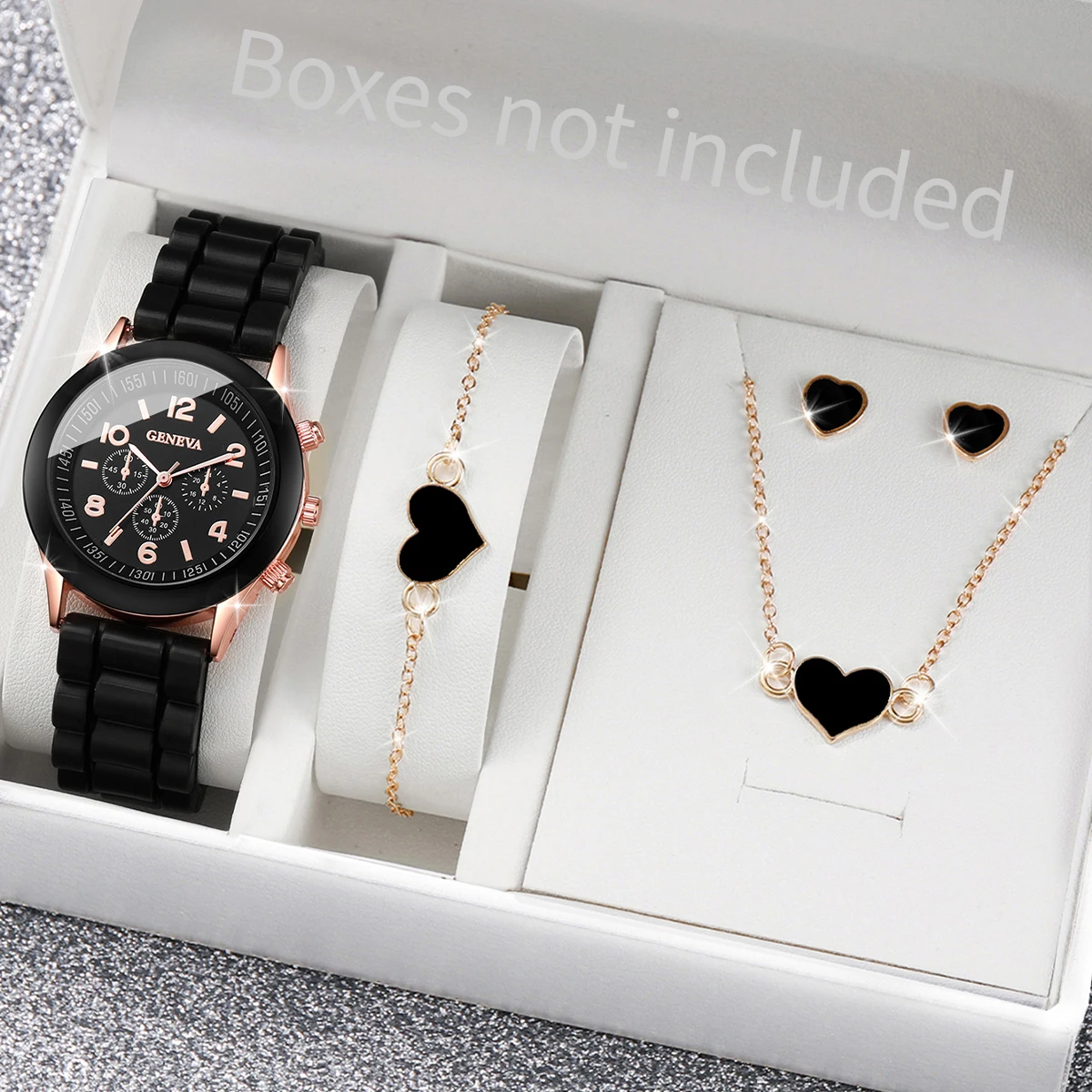 5/6 szt. Modne damskie zegarki – Jewelry Watches For Ladies recenzja i cena