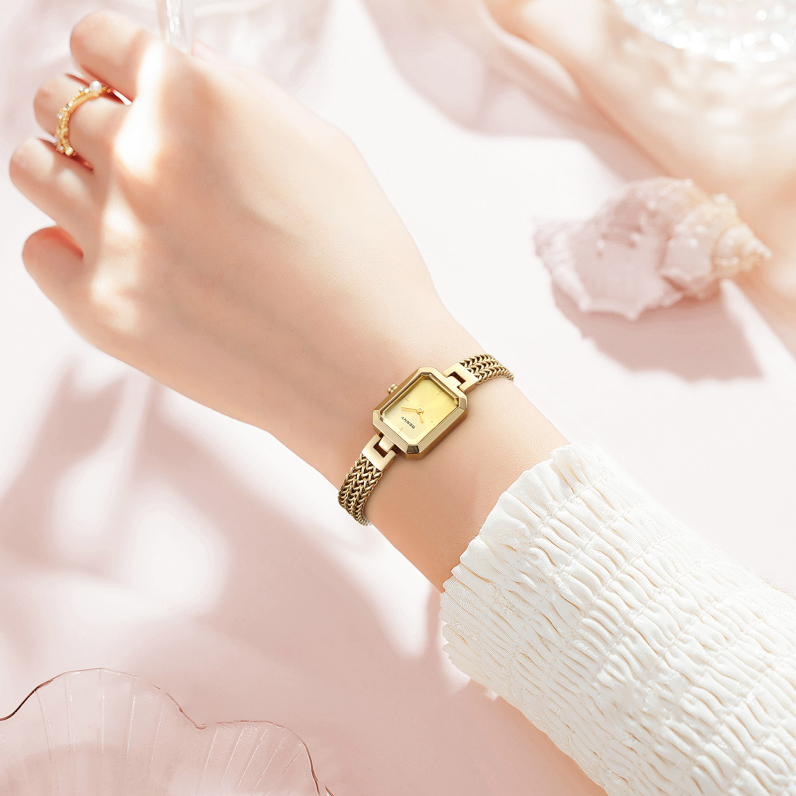 BERNY złoty zegarek dla kobiet – Jewelry Watches For Ladies recenzja i cena