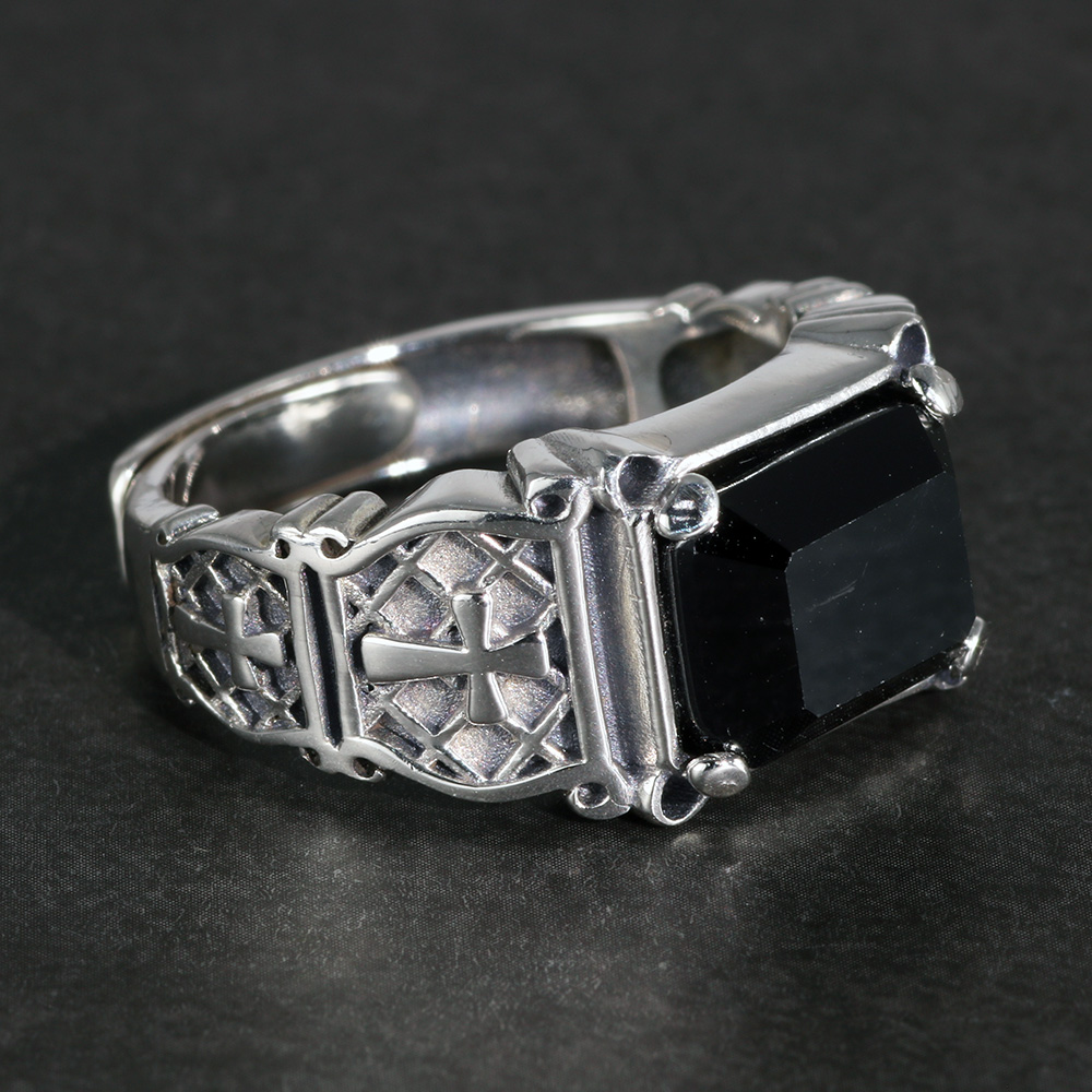 Vintage Punk Silver 925, biżut – Mens Signet Ring recenzja i cena